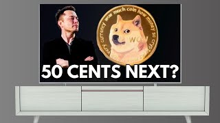 HUGE Can DOGECOIN DOGE get to 50 CENTS [upl. by Ylirama505]