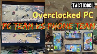 TACTICOOL PC OVERCLOCKED TEAM VS PHONE TEAM｜Highlights🎮panzerdogtacticoolgametacticool pcgamer [upl. by Stearn]