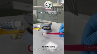 how to brush your teethtooth brushing techniquedental care drrichadubey oraismilezone dentist [upl. by Anastassia50]