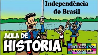 Aula de História Independência do Brasil [upl. by Laroy796]