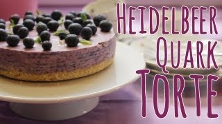 Rezept  HeidelbeerQuarkTorte Red Kitchen  Folge 220 [upl. by Ahsieket]