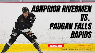 Arnprior Rivermen vs Paugan Falls Rapids [upl. by Limber241]