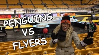 VLOG NHL Stadium Series Penguins vs Flyers [upl. by Felske]