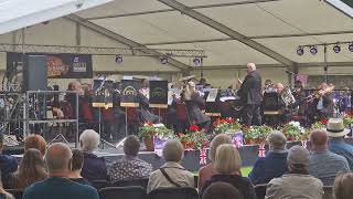 Roberts Bakery Band  Mr Jums  Ironbridge Brass Band Festival 14th July 2024 [upl. by Dulciana457]