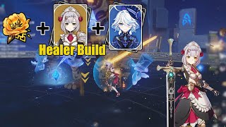 Trying Build Noelle Support Healer for Furina Team  Genshin impact [upl. by Karlotta]