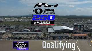 2024 NASCAR Xfinity Series United Rentals 250 Qualifying at Talladega Superspeedway [upl. by Jagir]