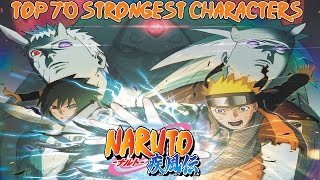 Top 70 Strongest Naruto Shippuden Characters ナルト 疾風伝 Canon Series Finale [upl. by Lehmann]