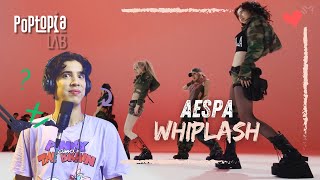 Poptopia Lab AESPA Whiplash’ MV Reaction [upl. by Nnylyak869]