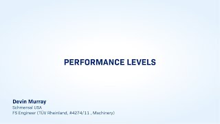 Schmersal on Machine Safety Performance Levels [upl. by Oberstone]