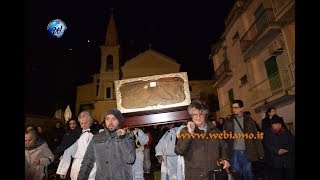 Amantea Mantello di SFrancesco di Paola nella chiesa Matrice 22022017 [upl. by Tabatha250]