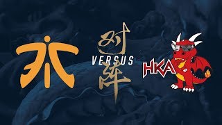 FNC vs HKA  PlayIn Elimination Game 1  2017 World Championship  Fnatic vs Hong Kong Attitude [upl. by Aicertal528]