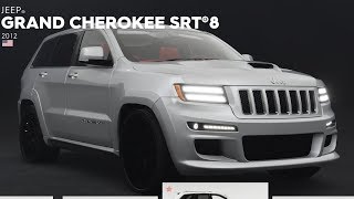 The Crew 2  JEEP Grand Cherokee SRT8 2012  Customize  Tuning Car PC HD 1080p60FPS [upl. by Lonnard236]