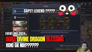 MIR4 GLOBAL  DIVINE DRAGONS BLESSING KALI INI DAPET LEGEND [upl. by Sirois747]