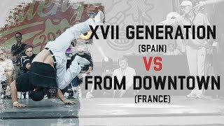 XVII Generation Spain vs From Downtown France  Semi Final  Warsaw Challenge 2018 [upl. by Karlise107]