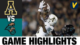 App State vs Coastal Carolina  2022 College Football Highlights [upl. by Rellek239]