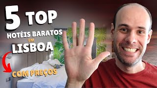 Onde se hospedar em Lisboa  Top 5 Hotéis baratos [upl. by Imtiaz]