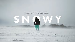 SONY a6300  SIGMA 30mm  SNOWY [upl. by Lahpos]