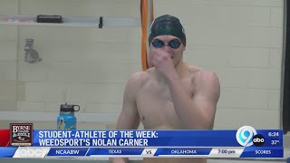 StudentAthlete of the Week Weedsports Nolan Carner [upl. by Darci624]