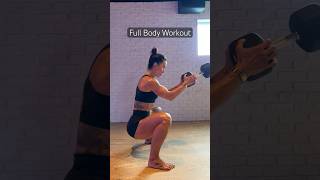 1 Dumbbell Full Body Workout [upl. by Ardna]