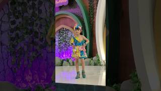 Kids Fashion Show Competition in Indonesia Batik Dress Showcase KidsFashion [upl. by Ailic]