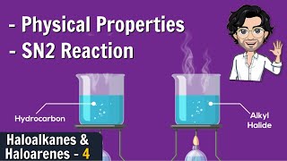 SN2 Reaction  Haloalkanes amp Haloarenes  Lecture 4 [upl. by Eylhsa]