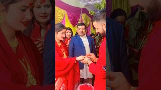 Eleena Chauhan amp Bishnu Sapkota Marriage Ceremony shorts viral marriageceremony [upl. by Flanders86]