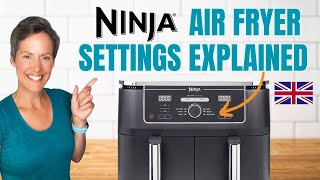 How to use the settings on Ninja AIR FRYER [upl. by Vina]