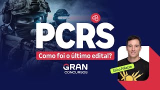 Concurso PC RS como foi o último edital Saiba com Érico Palazzo [upl. by Brigitta]