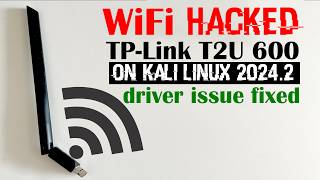 TPLink AC600 T2U Driver Install on Kali Linux 20242 Hindi [upl. by Maclay]