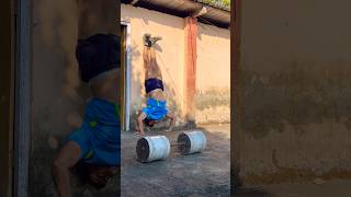 🤟 upper body exercise 😎 workout motivation rajatfauji trend fitness gym desi [upl. by Idok]