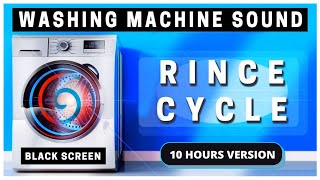 ★ 10 hours washing machine sound ★ Spin cycle Dark screen Find sleep relax focus [upl. by Laing]