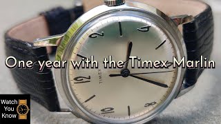 Ive had the Timex Marlin for one year  heres what I think of it now REVIEW [upl. by Nosyerg]