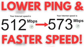 How to Reduce PING amp Increase INTERNET SPEED in Windows 1011  2024 Detailed Guide [upl. by Lenra]