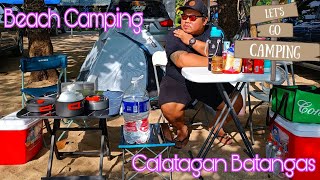 Beach Camping  Honda Mobilo  Ednas beach and Camping site  Calatagan Batangas [upl. by Panta666]