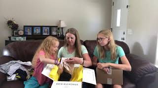 August 2019 Stitch Fix Kids Review [upl. by Skier758]