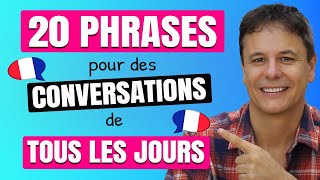 20 Phrases Essentielles pour des Conversations Quotidiennes [upl. by Anina436]