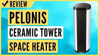 PELONIS NTH1517BRA Portable 1500W Ceramic Tower Space Heater Review [upl. by Audres]