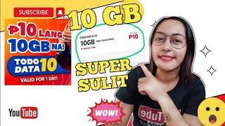 REAVEAL 10GB TODO DATA 10 VALID FOR 1 DAY  PAANO MAG LOAD SA DITO SIM CARD  SULIT tutorial 2024 [upl. by Kaasi5]