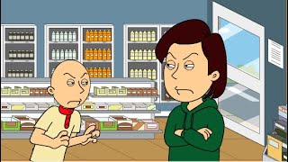 Classic Caillou Misbehaves At GamestopGrounded [upl. by Fulvia63]