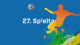 Alle Spiele alle Tore vom 27 Spieltag der Regionalliga Bayern [upl. by Aymahs]