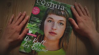 Knisternde ASMR Zeitschriften Inspirationen für Haut amp Seele Page Turning Whispering Tracing [upl. by Primrosa341]