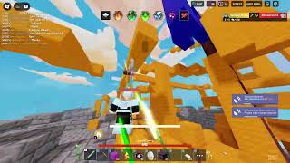 I Did A 1V30 With My Subscribers Roblox Bedwars [upl. by Artinad]