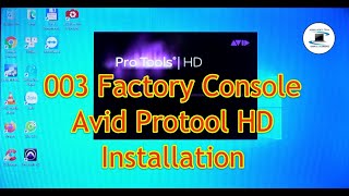 How to setup the Digidesign 003 Factory Console amp Avid Protool HD software Installation [upl. by Salamone]