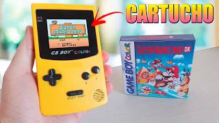 Super Mario Land DX em Cartucho para Gameboy Color  MANDEI FAZER ficou BOM [upl. by Amie]