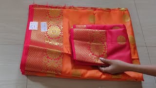 Silk Saree Blouse Gala Design Cutting and Stitching [upl. by Ynnaej577]