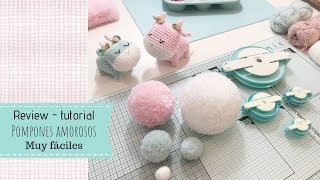 Tutorial Pompones amorosos muy fáciles [upl. by Zedecrem]