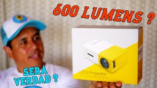 Mini Proyector Led YG300 EL PROYECTOR DEL PUEBLO [upl. by Anale]