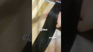 Invisible tape hair extensions hairextensions tapehair russianhair hairstyle remyhair haircut [upl. by Spike490]