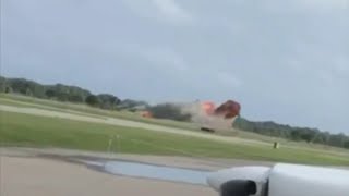 Pilot killed in plane crash at Stuart Air Show [upl. by Urbannai669]