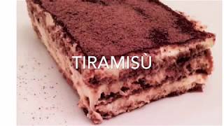 Tiramisù leggerissimo con pavesini  Con crema al masarpone [upl. by Larred]